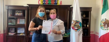 La alcaldesa Rosita Jaimes López, nombró a la Srita. Jessica Contreras Hernández, como Enlace de Transparencia y Acceso a la Información