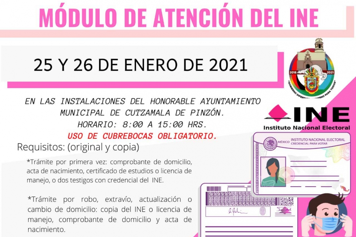 Módulo de atención del INE
