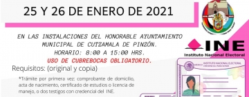 Módulo de atención del INE