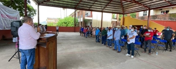 "Toma de Protesta" de los Comisarios Municipales, para el período 2021 - 2022