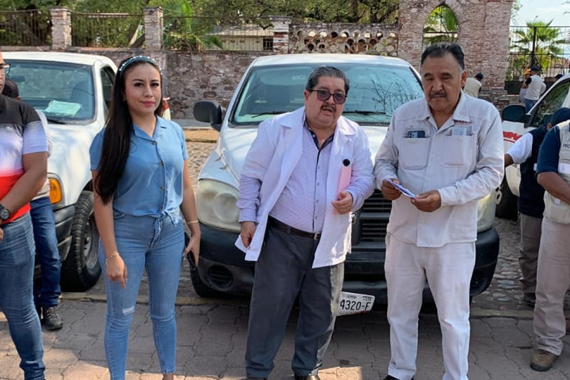 Se lleva acabo una campaña para combatir el dengue en la cabecera municipal