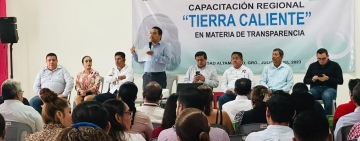 "Capacitación Regional Tierra Caliente en Materia de Transparencia"