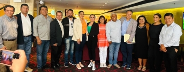 La alcaldesa Mayte Arce Jaimes visita las instalaciones de la SEDATU